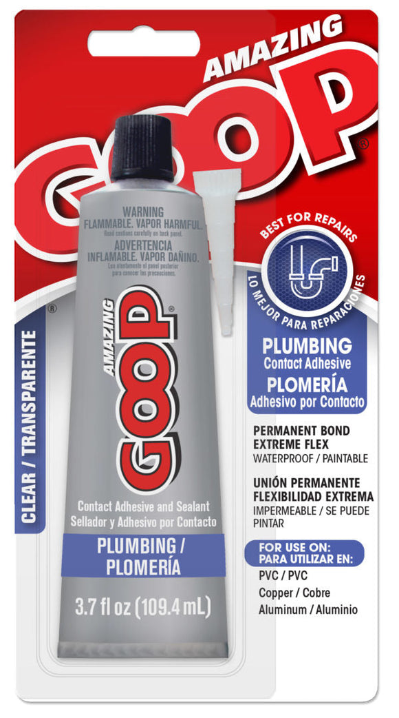 Eclectic Amazing Goop Plumbing Adhesive 3.7 oz. Clear