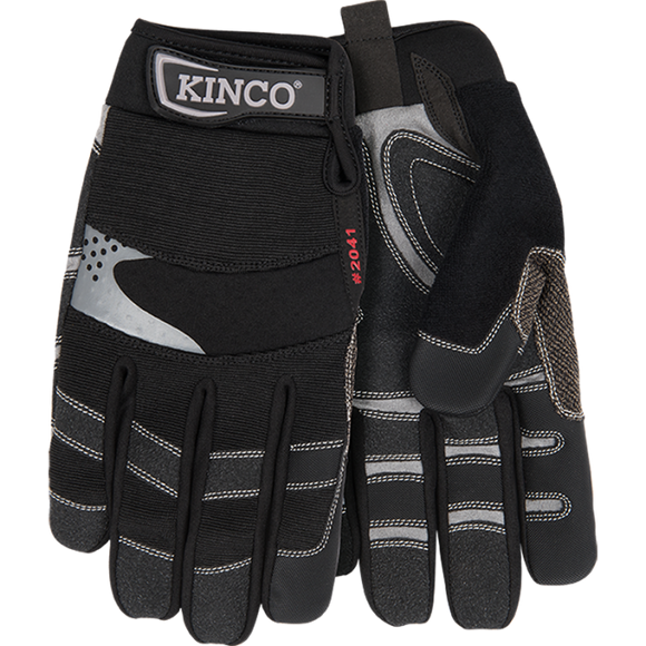 Kinco Kincopro™ General™ Synthetic With Pull-Strap Medium, Black
