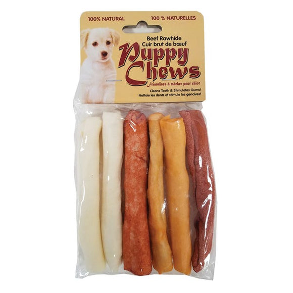 Warren Pet Products 6 Pack 5 Inch Assorted Flavord