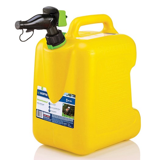 Scepter 5 Gallon Smartcontrol Diesel Can With Rear Handle, Yellow